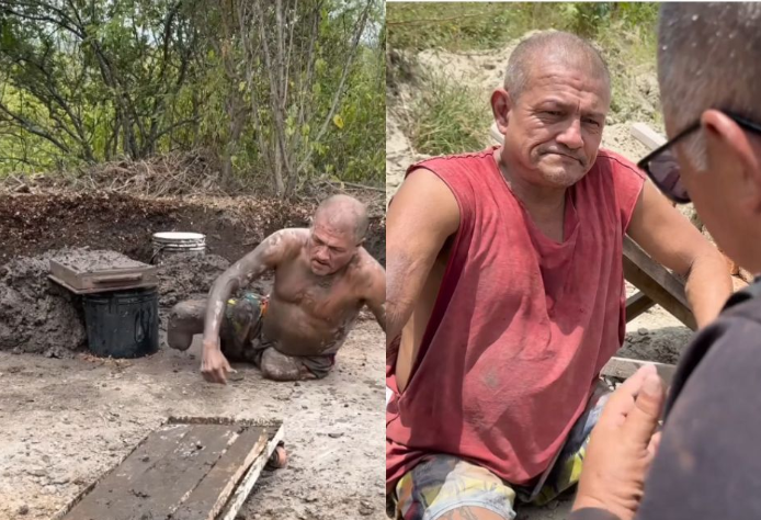 He wakes up at 3 a.m. just to survive the pain